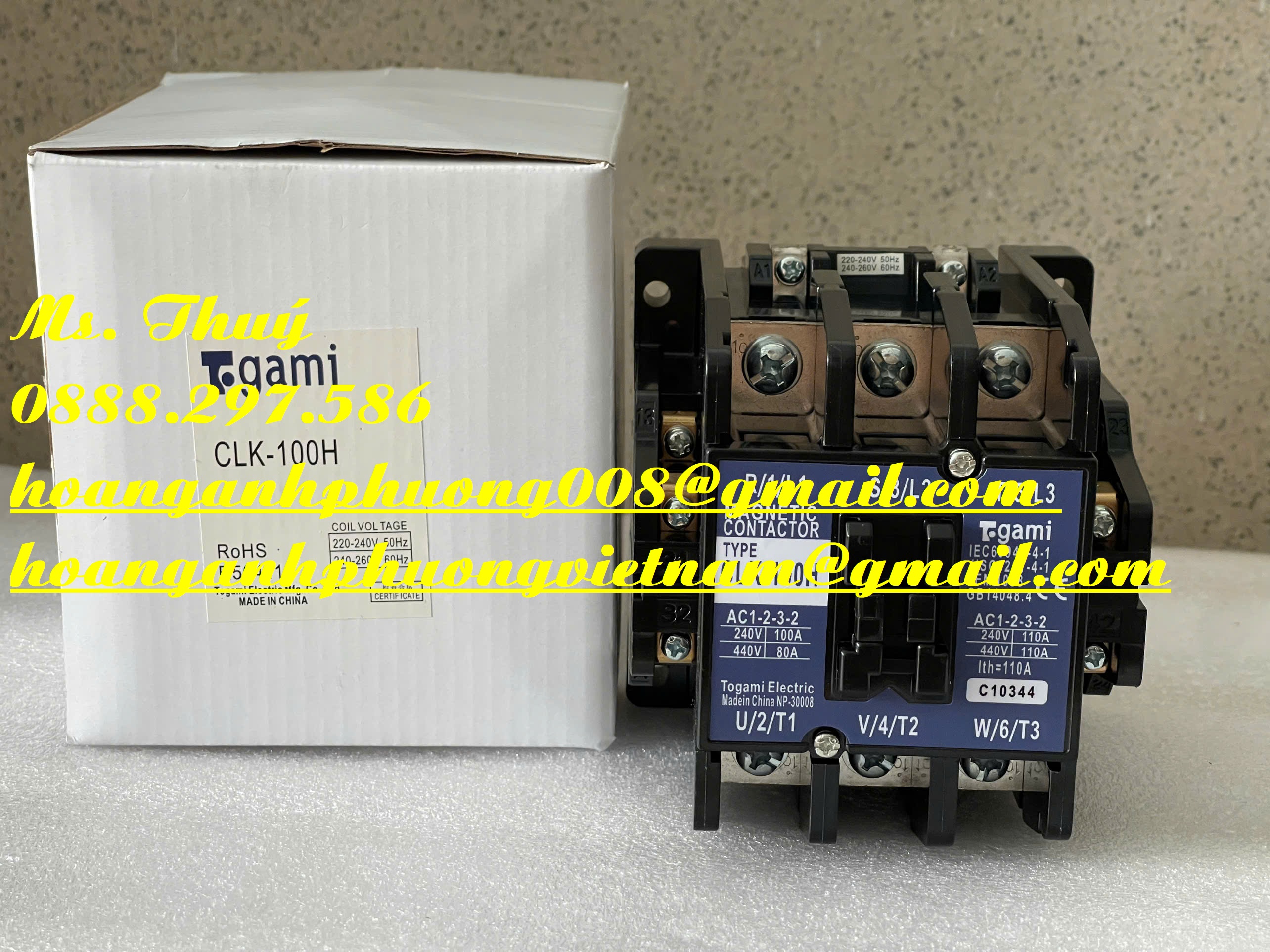 Contactor Togami CLK-100H - Nhập số lượng lớn, giá ưu đãi